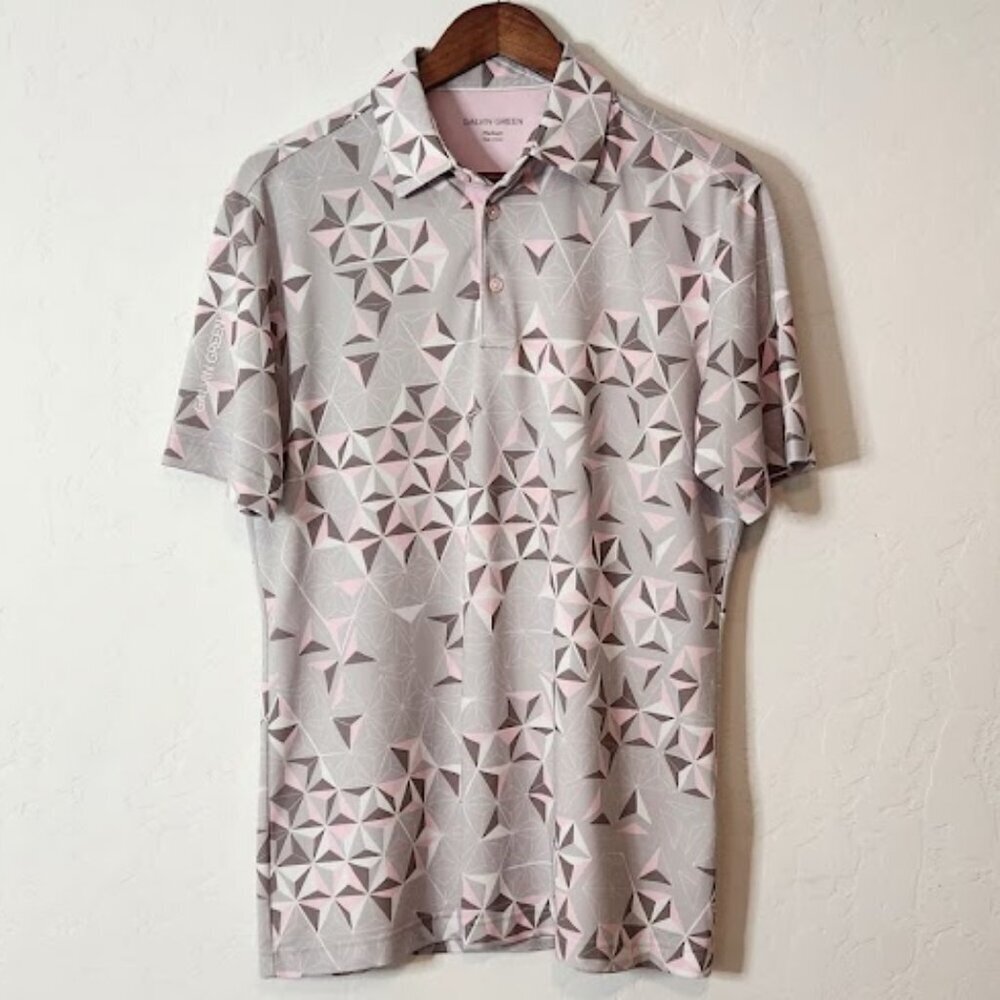 Galvin Green Men's Golf Polo Shirt Size Medium